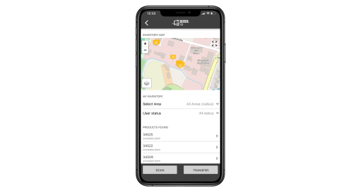 Radius search